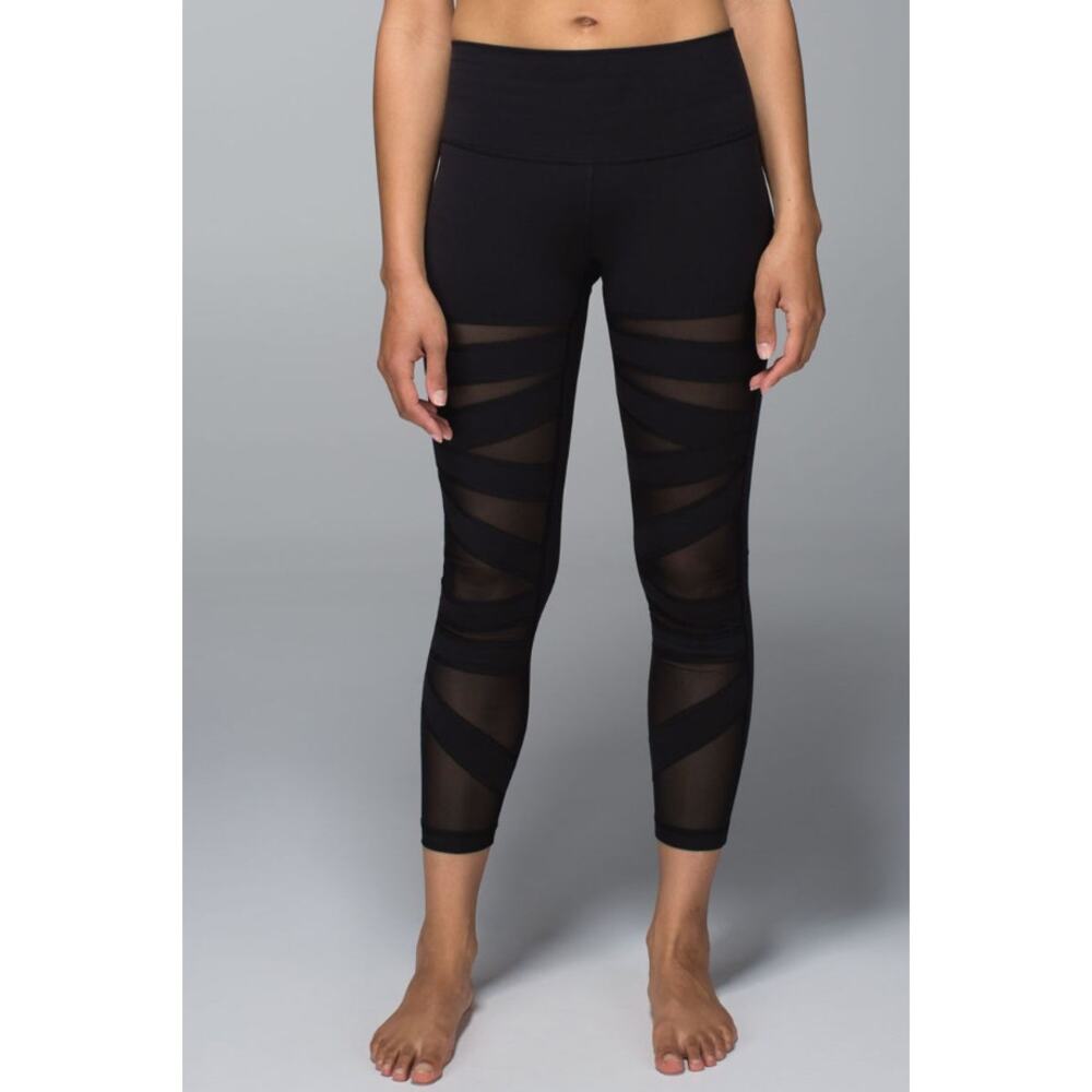 EUC lululemon High Times Pant *Tech Mesh - 8